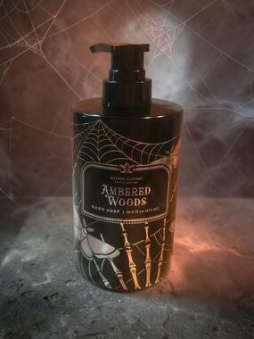 Ambered Woods Hand Soap - Black